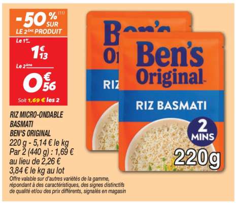 RIZ MICRO-ONDABLE BASMATI