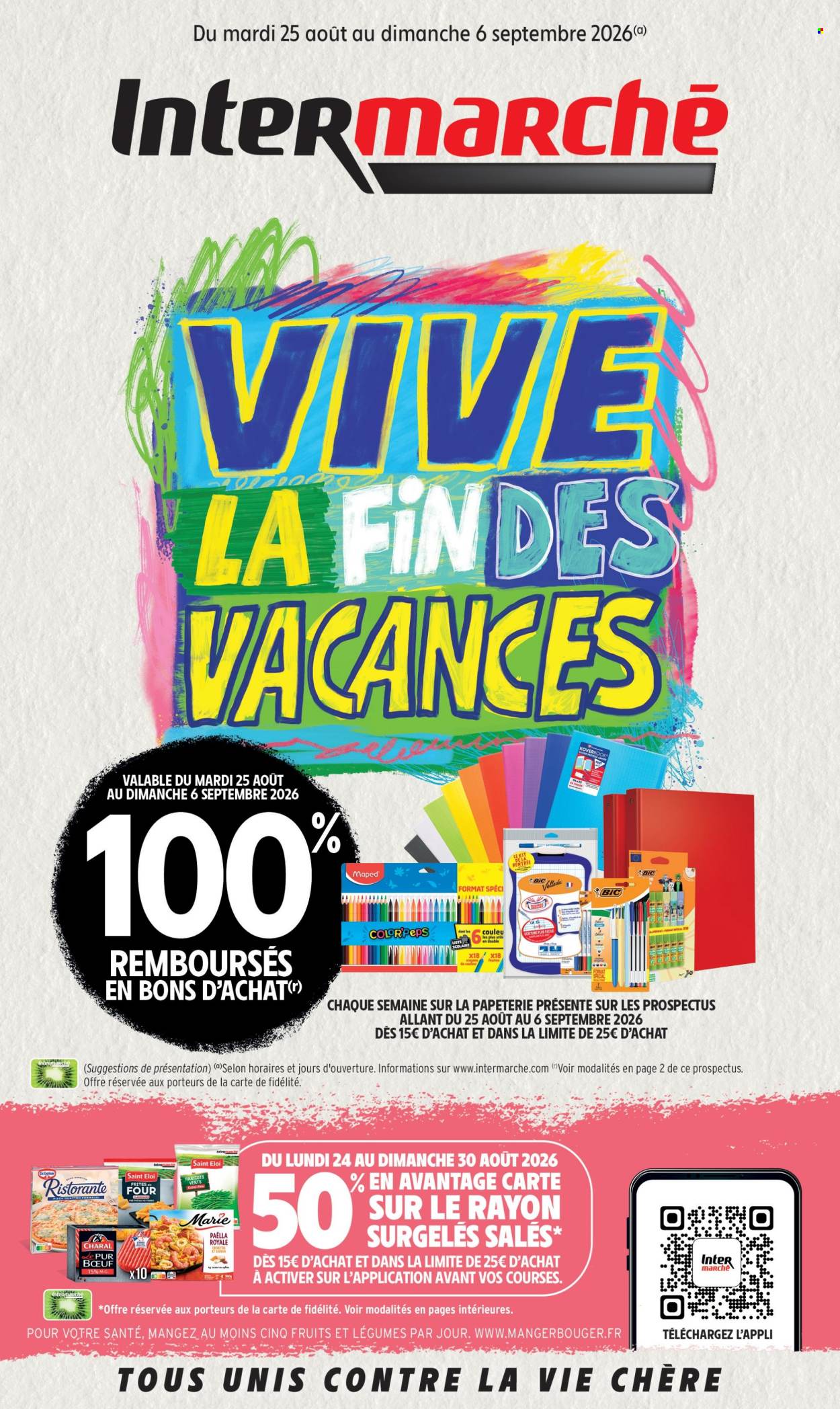 Catalogue Intermarché Super - 25.08.2026 - 06.09.2026. Page 1