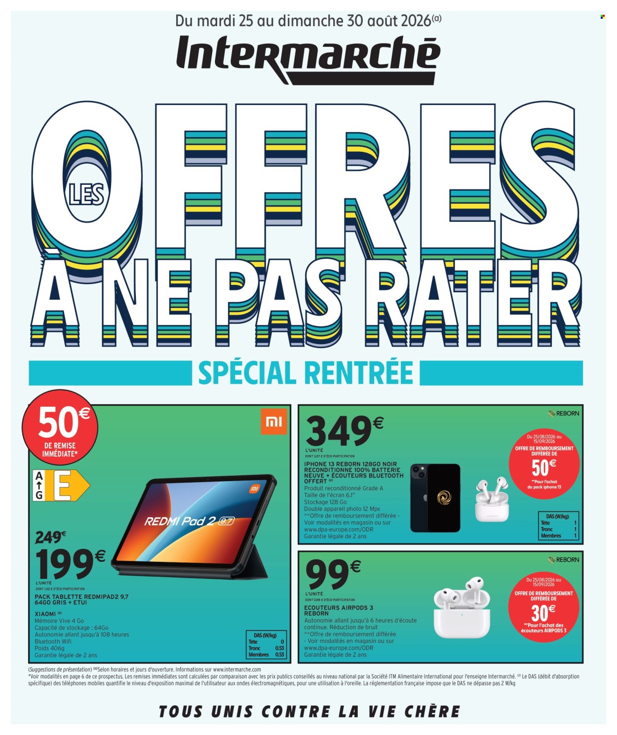 Catalogue Intermarché - 25.08.2026 - 30.08.2026. Page 1