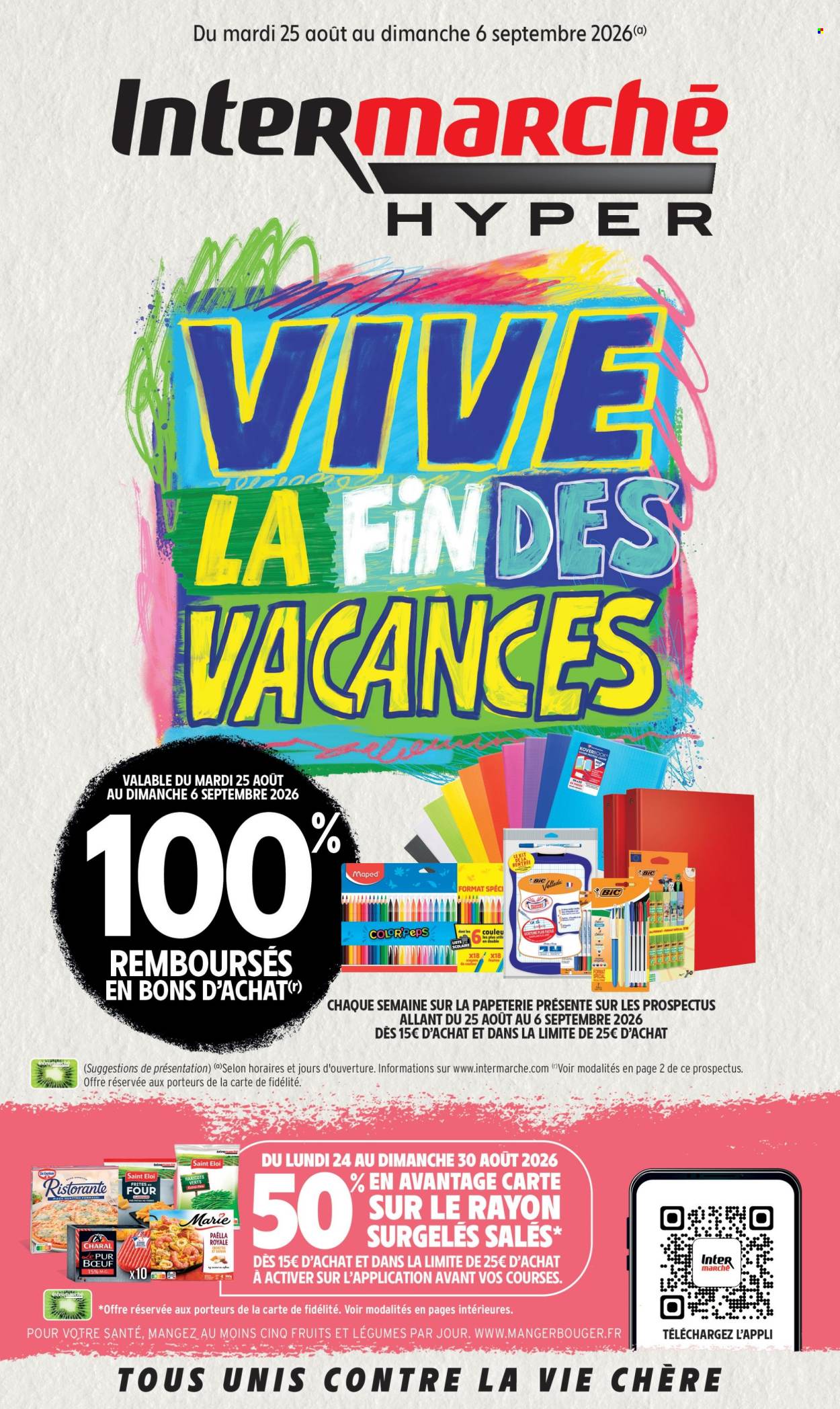 Catalogue Intermarché Hyper - 25.08.2026 - 06.09.2026. Page 1