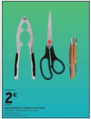 ACCESSOIRES ET GADGET DE CUISINE