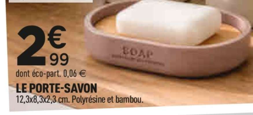 LE PORTE-SAVON