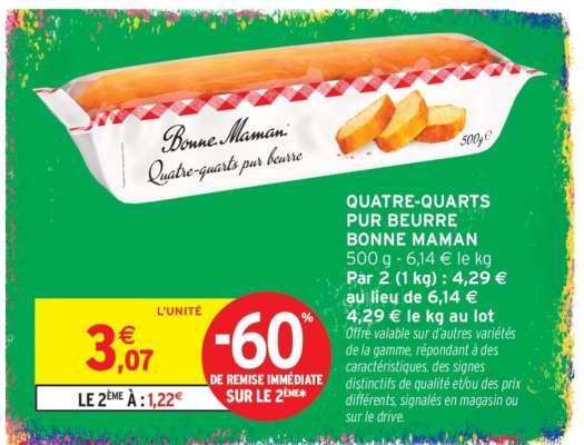 Quatre-Quarts Pur Beurre Bonne Maman