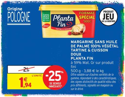 Planta Fin Margarine