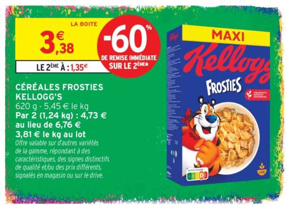 Céréales Frosties Kellogg's