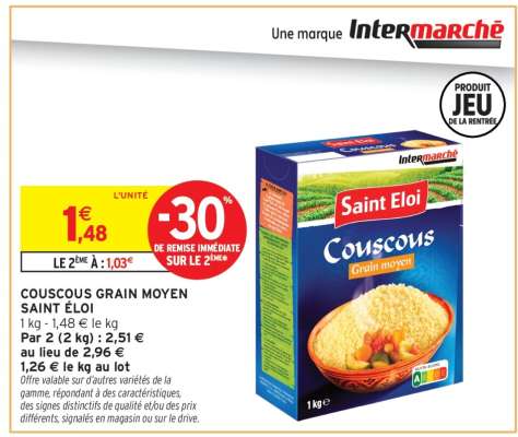COUSCOUS GRAIN MOYEN SAINT ÉLOI