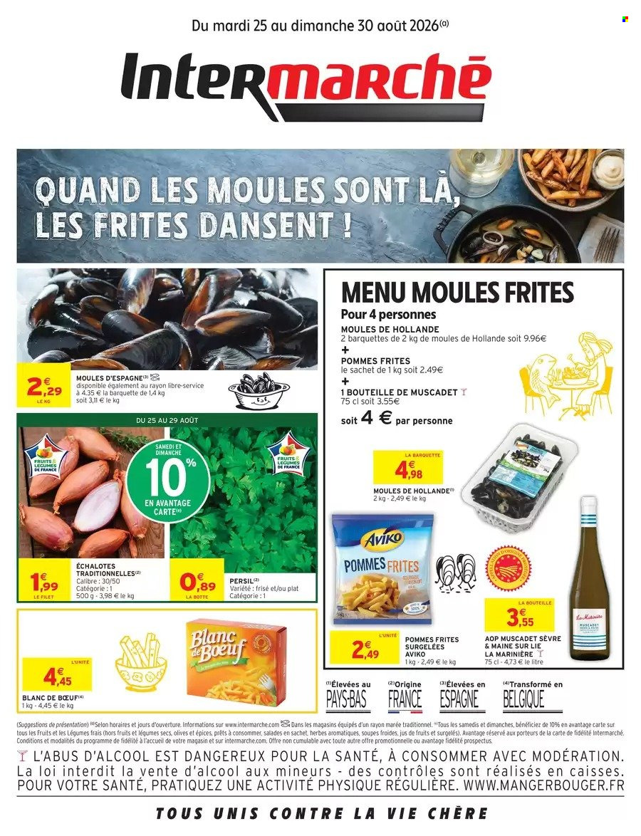 Catalogue Intermarché - 25.08.2026 - 30.08.2026. Page 1