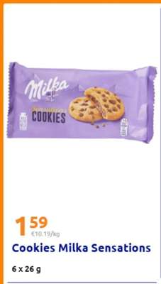 Cookies Milka Sensations