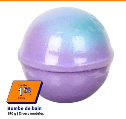BOMBE DE BAIN