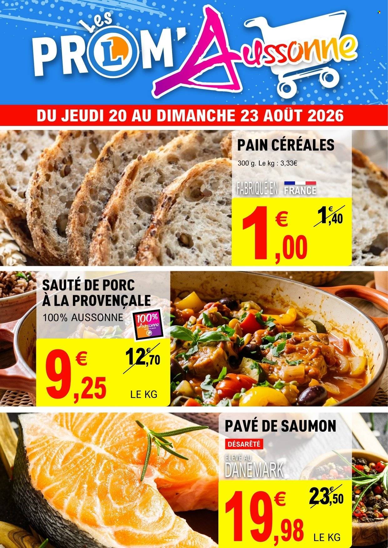 Catalogue E.Leclerc - 20.08.2026 - 23.08.2026. Page 1
