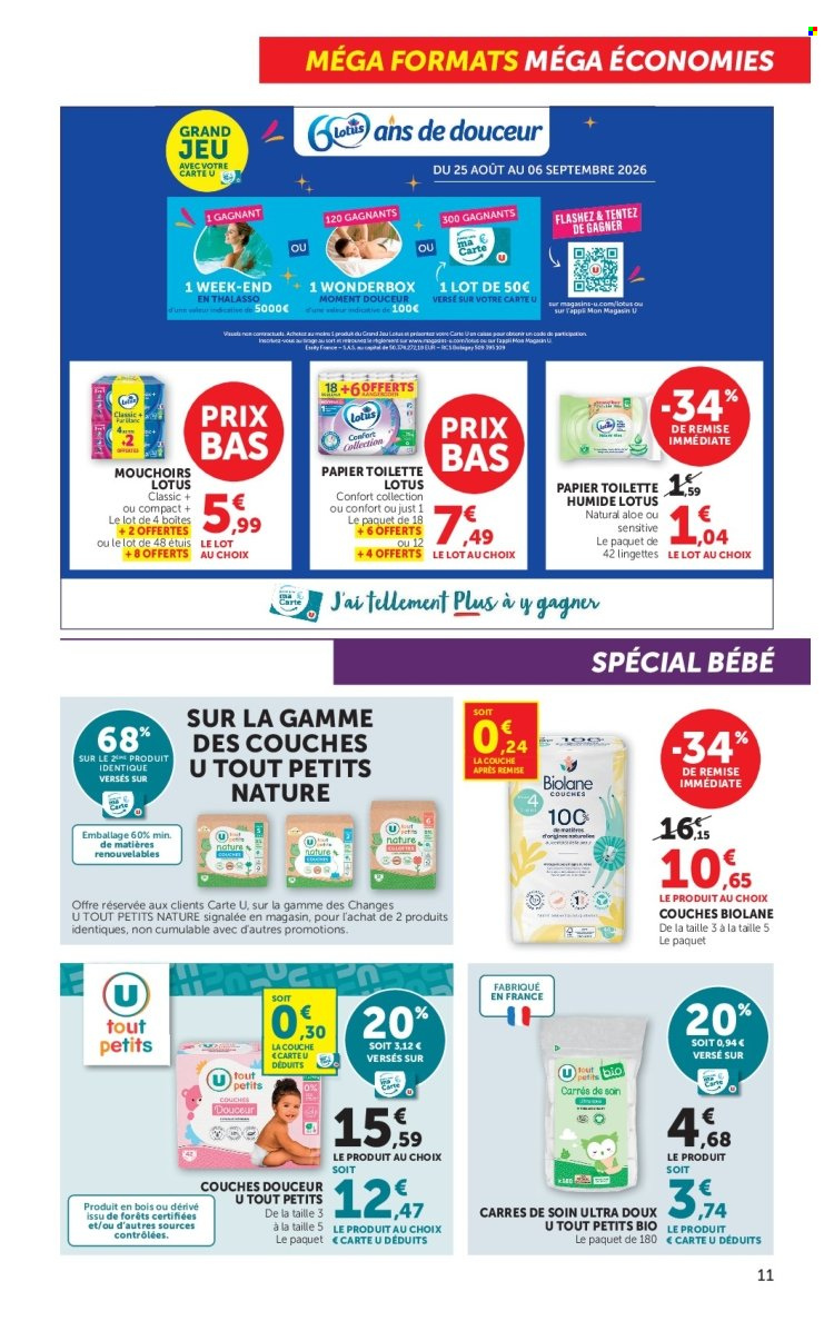 Catalogue SUPER U - 25.08.2026 - 06.09.2026. Page 11