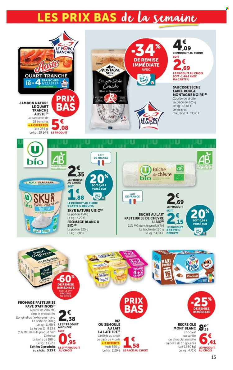 Catalogue SUPER U - 25.08.2026 - 06.09.2026. Page 15