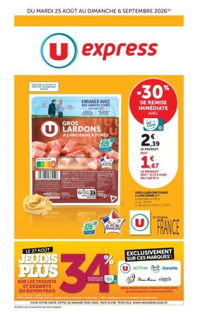U express - Les prix bas de la semaine