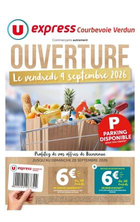 U express - Ouverture