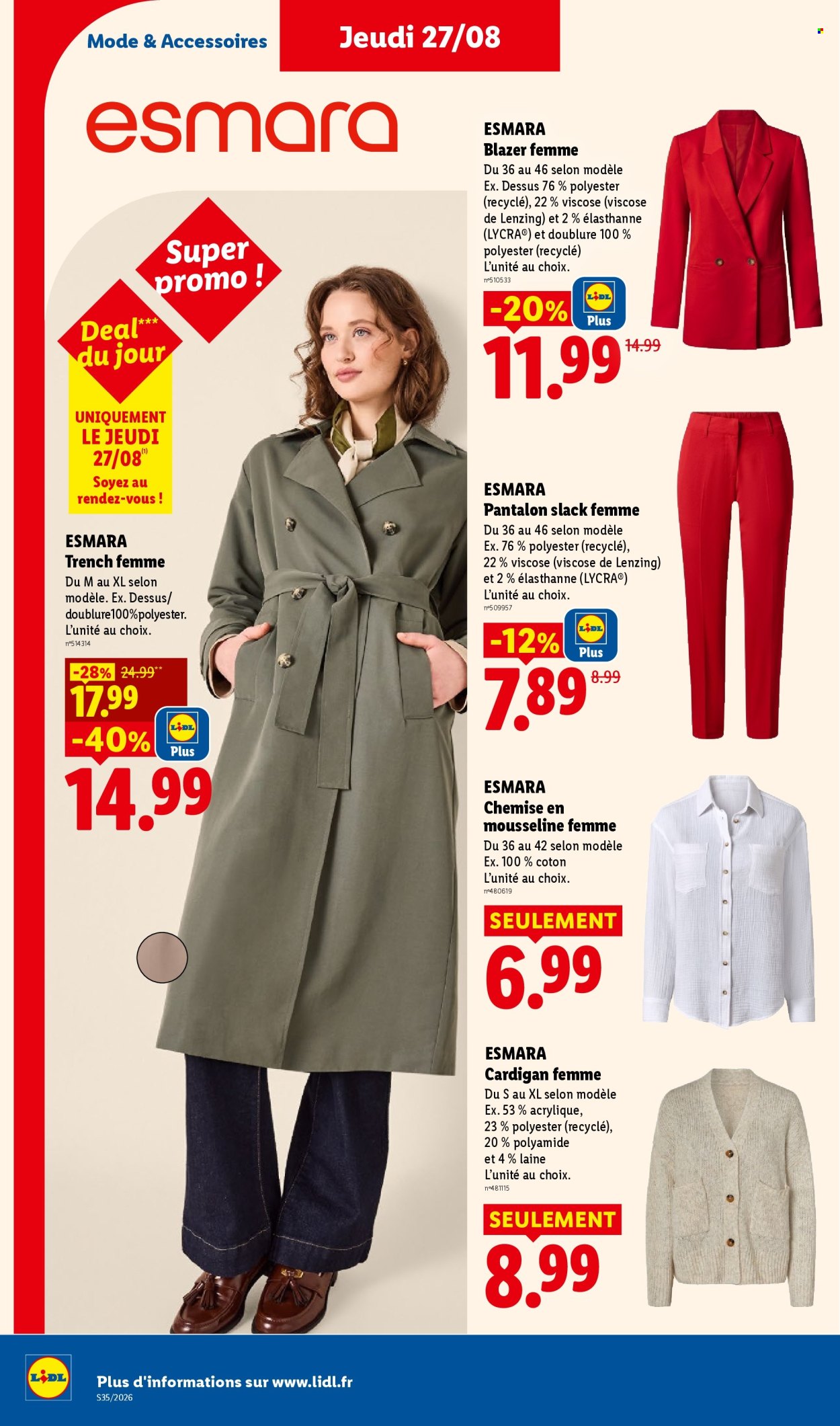 Catalogue Lidl - 27.08.2026 - 02.09.2026. Page 42