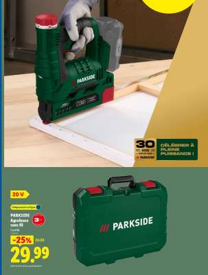 PARKSIDE Agrafeuse sans fil