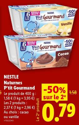 NESTLE Naturnes P'tit Gourmand