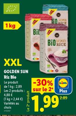 GOLDEN SUN Riz bio