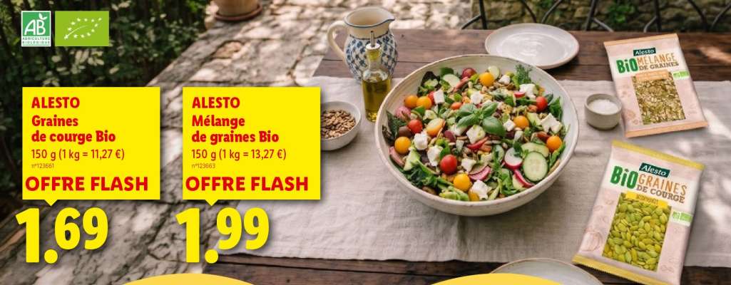ALESTO Graines de courge Bio
