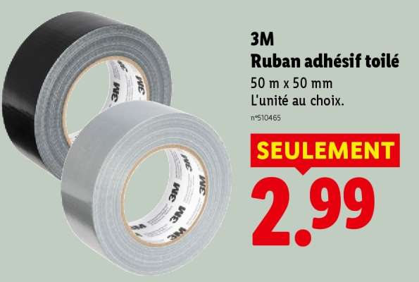 3M Ruban adhésif toilé