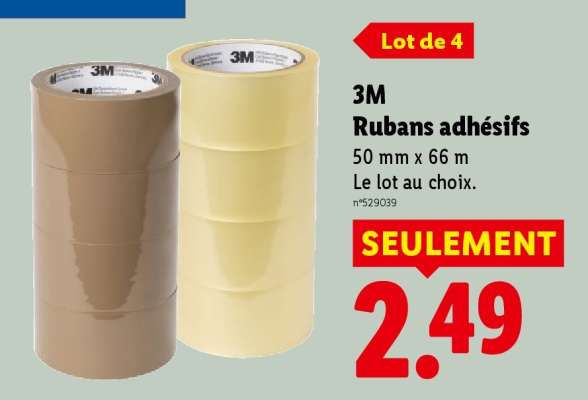 3M Rubans adhésifs