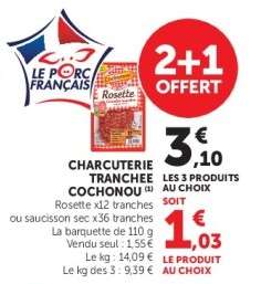 Charcuterie Tranchée Cochonou