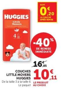 Couches Little Movers HUGGIES
