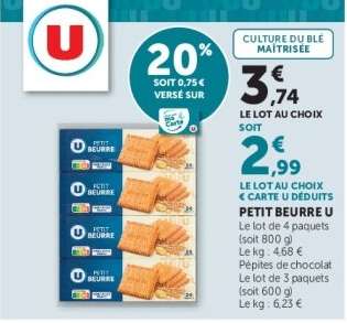 Petit Beurre U