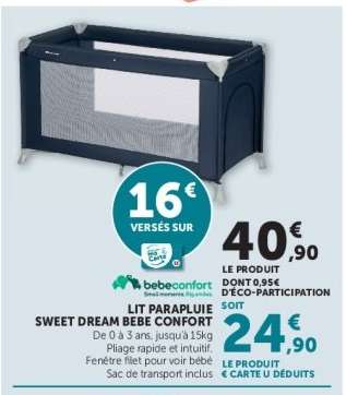 Lit Parapluie Sweet Dream Bebe Confort