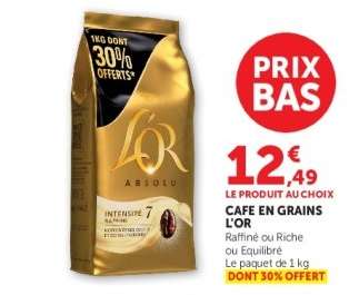 CAFÉ EN GRAINS “L’OR”
