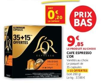 Café Espresso L'OR