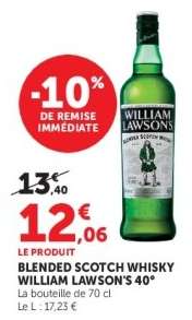 BLENDED SCOTCH WHISKY WILLIAM LAWSON'S 40°
