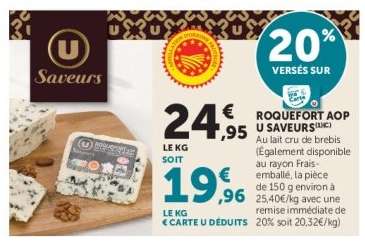 ROQUEFORT AOP U SAVEURS