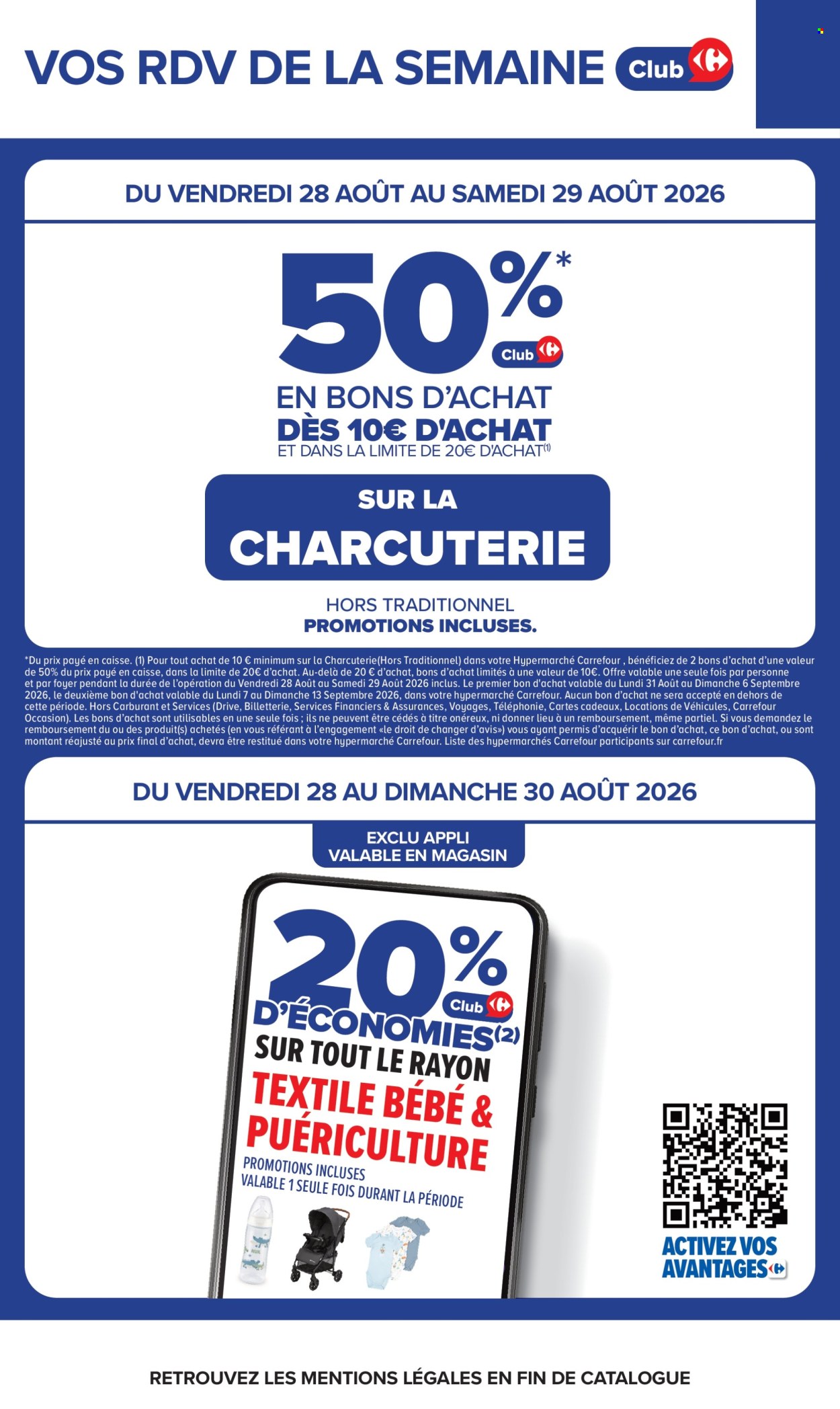 Catalogue Carrefour Hypermarchés - 24.08.2026 - 07.09.2026. Page 4
