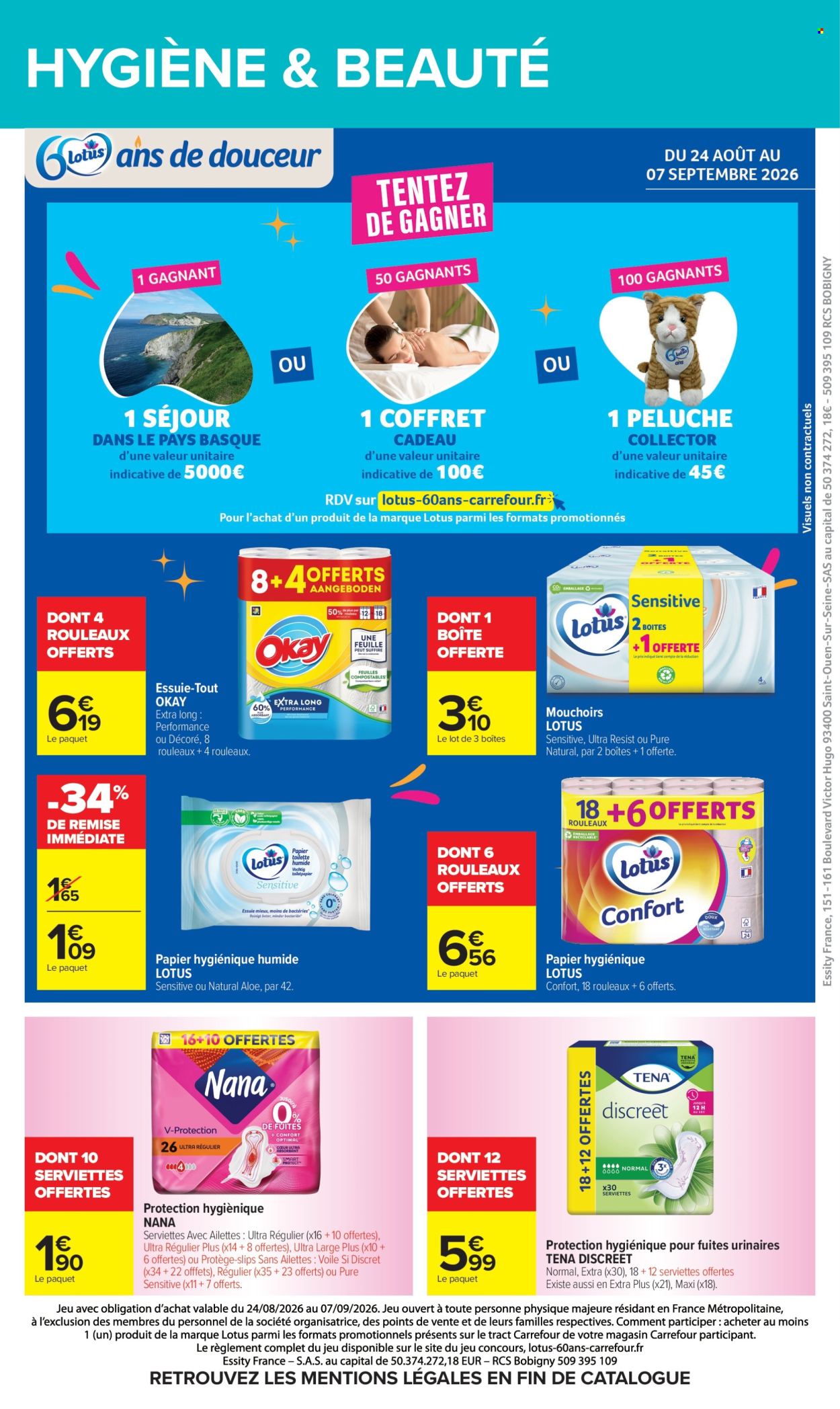 Catalogue Carrefour Hypermarchés - 24.08.2026 - 07.09.2026. Page 62