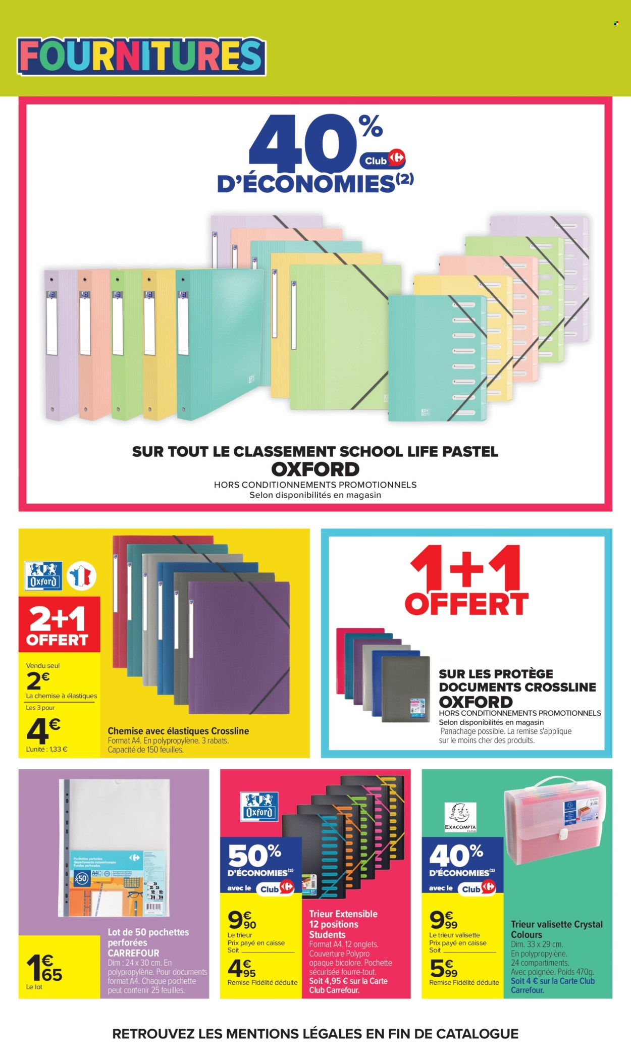 Catalogue Carrefour Hypermarchés - 24.08.2026 - 07.09.2026. Page 85