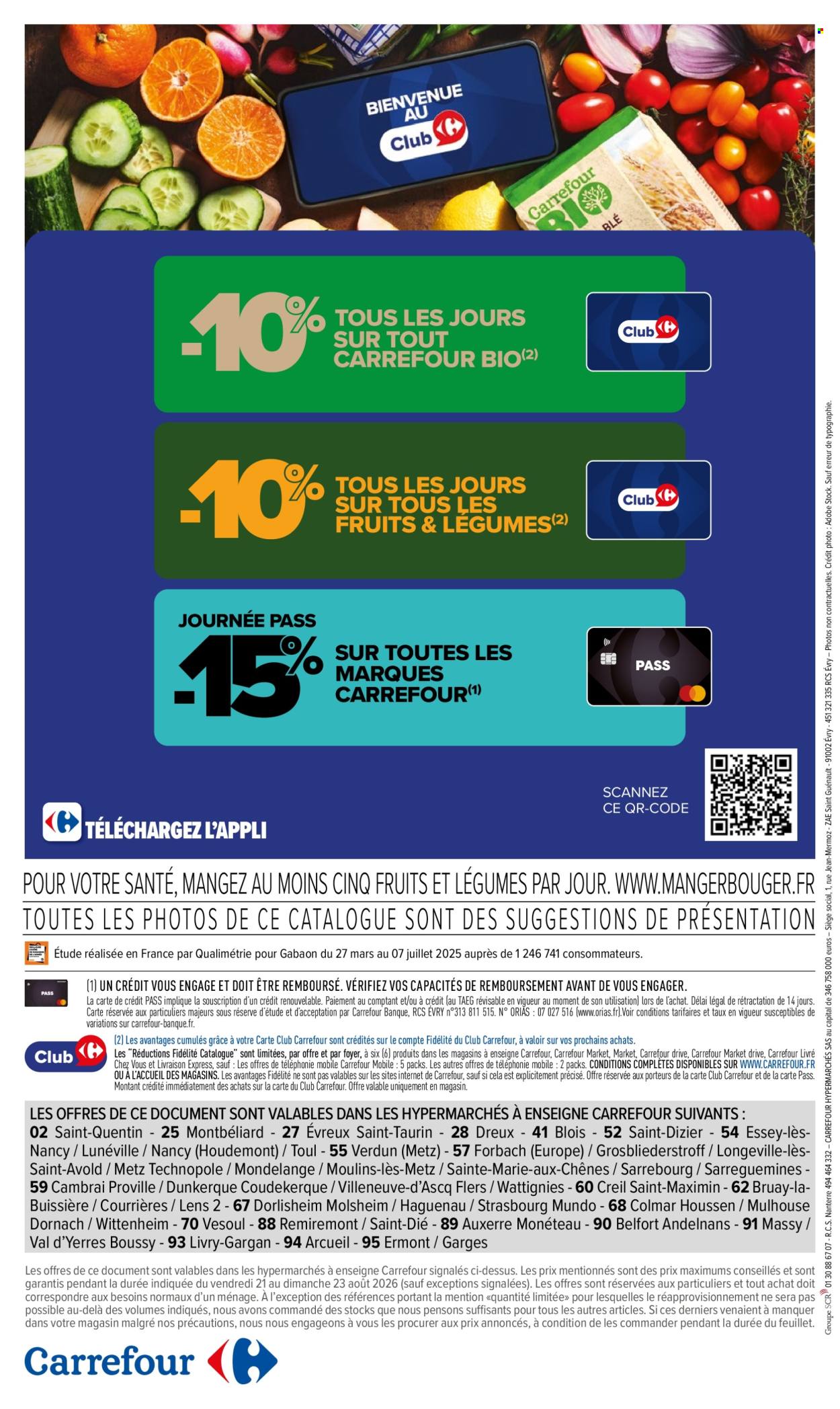Catalogue Carrefour Hypermarchés - 21.08.2026 - 23.08.2026. Page 3