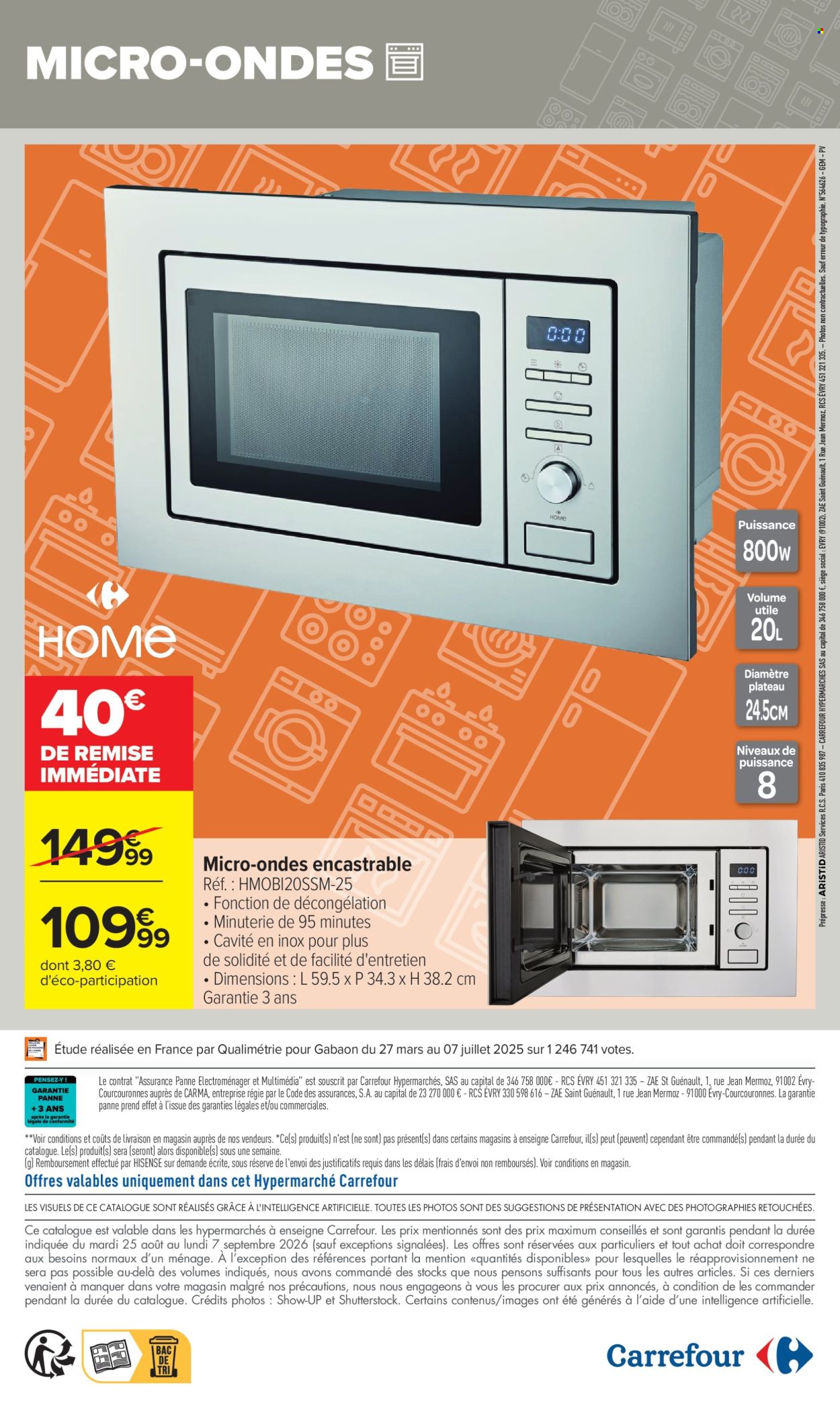 Catalogue Carrefour Hypermarchés - 25.08.2026 - 07.09.2026. Page 8