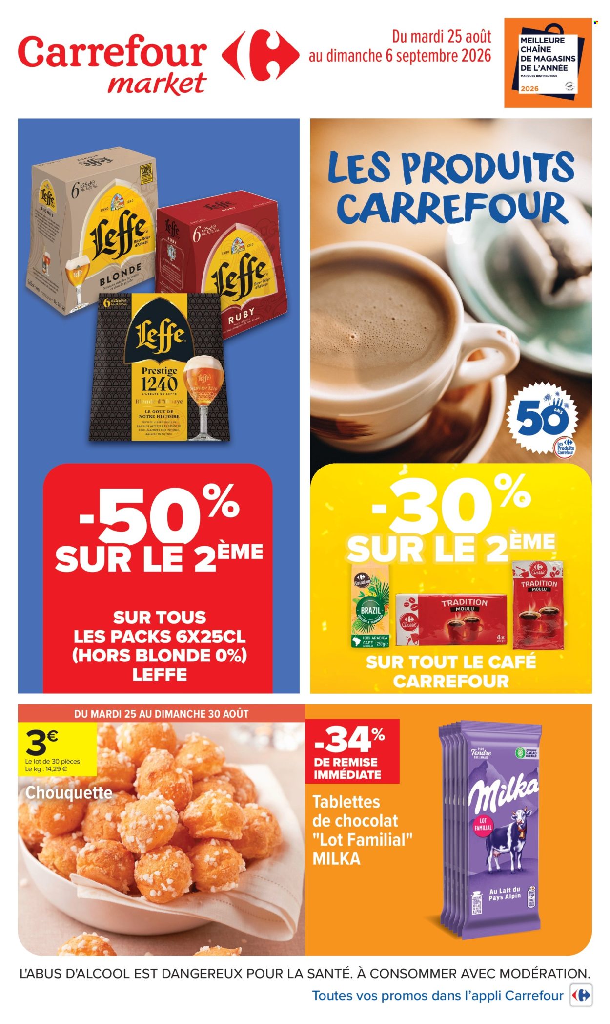 Catalogue Carrefour Market - 25.08.2026 - 06.09.2026. Page 1