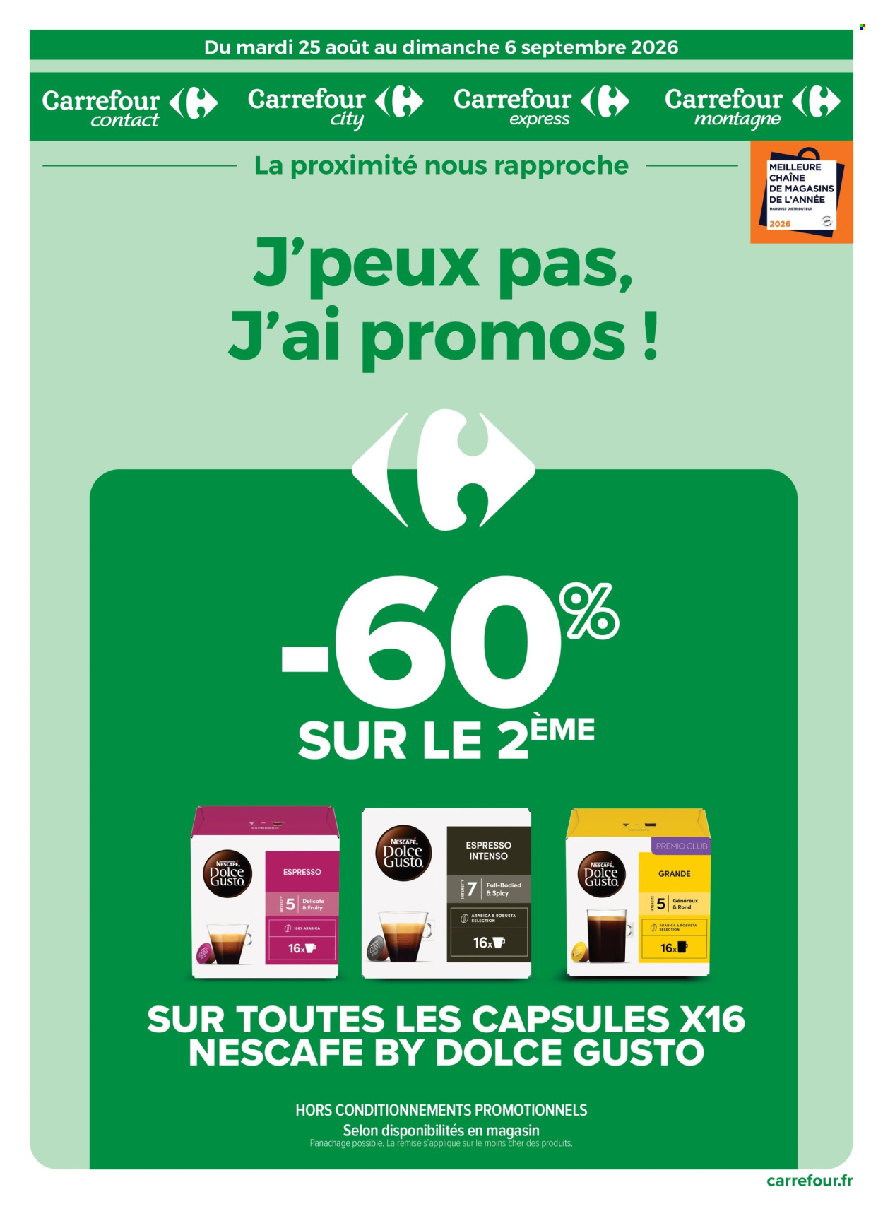 Catalogue Carrefour - 25.08.2026 - 06.09.2026. Page 1