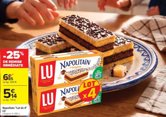 Napolitain "Lot de 4"