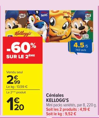 Cereales Kellogg's