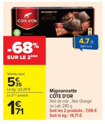 MIGNONNETTE 'CÔTE D'OR'