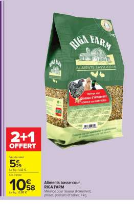 Aliments basse-cour RIGA FARM