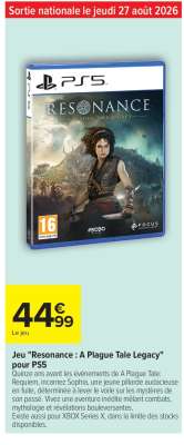 Jeu "Resonance : A Plague Tale Legacy" pour PS5