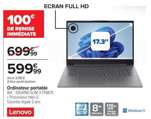 Lenovo Ordinateur portable