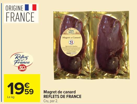 Magret de canard REFLETS DE FRANCE