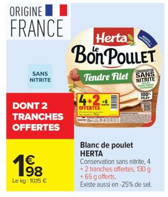 Blanc De Poulet Herta