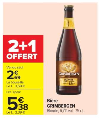 BIÈRE GRIMBERGEN