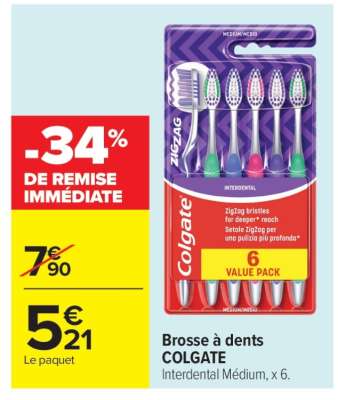 Brosse à dents Colgate